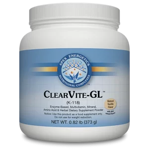 clearvite gl natural vanilla flavor apex dietary supplement